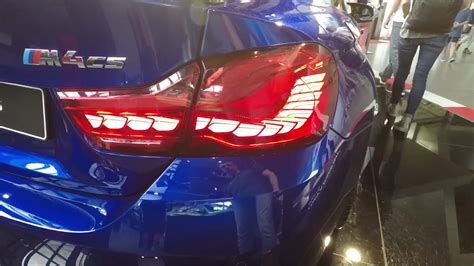 Bmw M Cs Oled Tail Lights Youtube