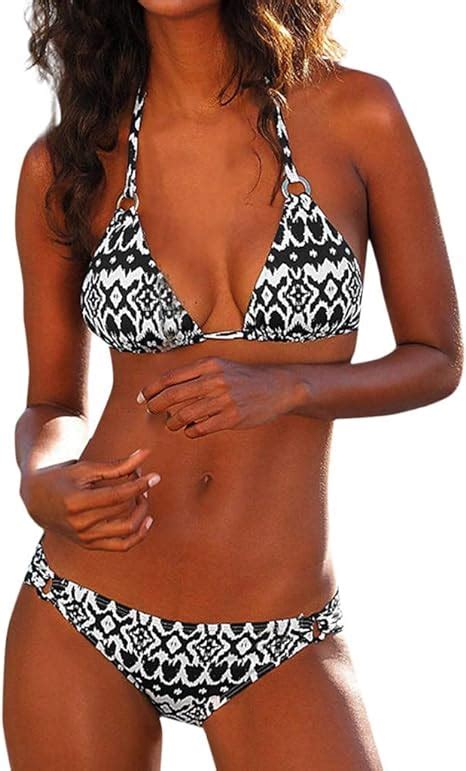 Zolimx Bikini Donna Brasiliana Costume Da Bagno Donna Due Pezzi Costumi