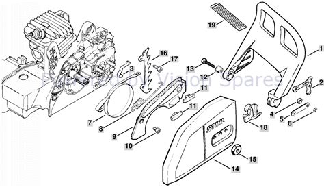 Stihl Ms170 Chainsaw Parts Diagram - General Wiring Diagram