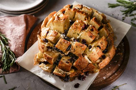 Brie And Cranberry Pull Apart Bread Recipe Traeger Grills