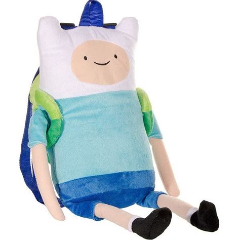 Adventure Time Finn The Human Plush Backpack Plush Backpack Blue Backpack Adventure Time Finn