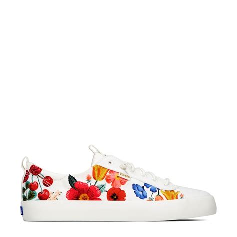 Keds Womens Keds X Rifle Paper Co Kickback Sneaker The Shoe Company