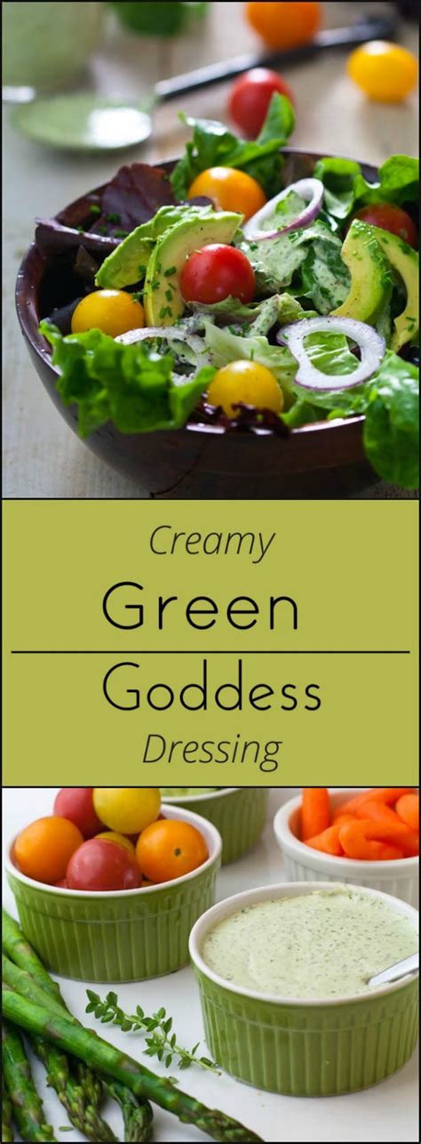 Green Goddess Dressing - What A Girl Eats