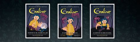 CORALINE POSTER DESIGN on Behance