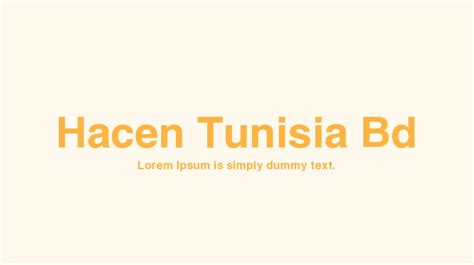 Hacen Tunisia Bd Font Family : Download Free for Desktop & Webfont