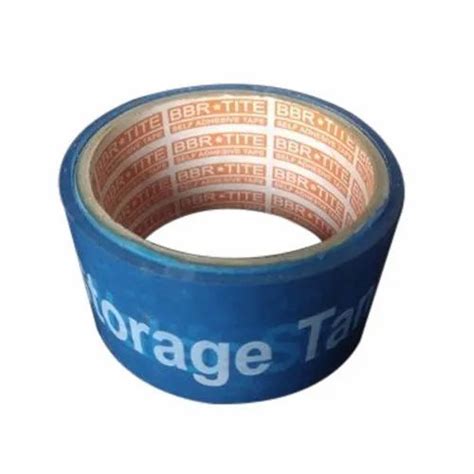 Havnis Water Proof Blue Printed Bopp Tape Packaging Type Roll At Rs