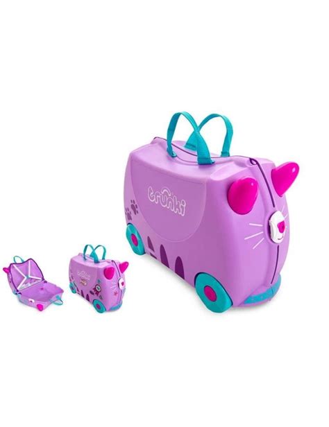 Trunki Cassie Cat Ride On Suitcase Toy Box Kids Luggage Ezibuy Australia