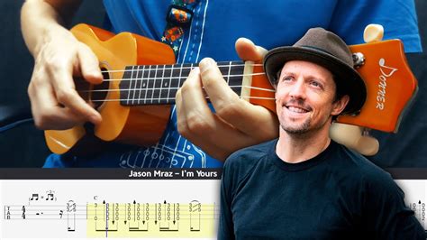 Jason Mraz Im Yours Ukulele Tabs For Fingerstyle Youtube