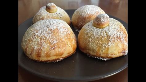 Panzerotti Dolci Catanesi Con Crema Bianca E Al Cacao Youtube