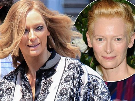 Tilda Swinton Long Hair