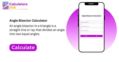 Angle Bisector Calculator Online