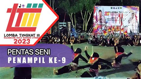 PENAMPILAN KE 9 PENSI Lomba Tingkat III Kwarcab HSU 2023 Tari