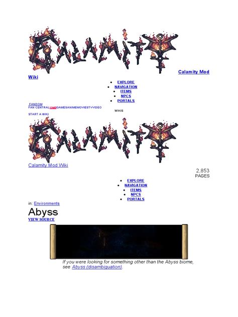 Abyss Calamity | PDF | Underwater Diving | Earth Sciences