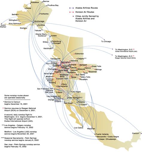 Alaska Airlines Pdx Route Map