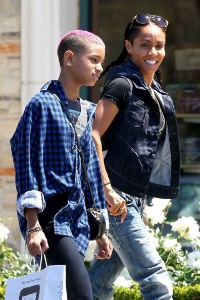 Willow Smith Sports New Purple Mohawk Thejasminebrand