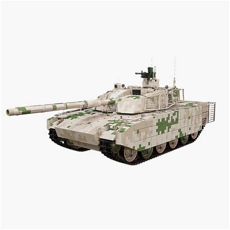 Modelo D Vt Mbt Tanque De Batalla Principal De China Turbosquid