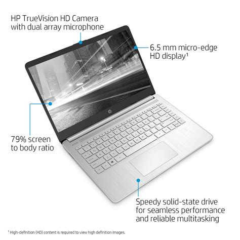 HP Newest 14" HD Laptop, Intel Core i5-1035G1, Intel UHD Graphics, 8GB ...