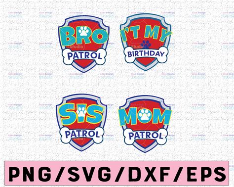 Paw Patrol Birthday Boy Svg Free Golfmobile