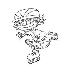 Drawings Rocket Power Cartoons Printable Coloring Pages