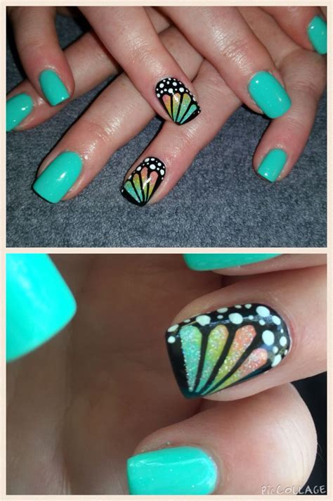 The 25 Best Butterfly Nail Designs Ideas On Pinterest Butterfly Nail