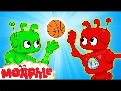 Morphle and Orphle's Basketball Game - Kids Cartoon | Morphle TV - Videos For Kids