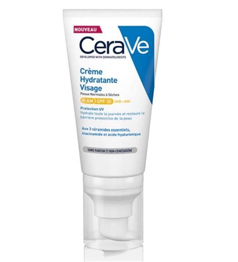 Cerave Cr Me Hydratante Visage Spf Ml Peaux Normales S Ches Go Para