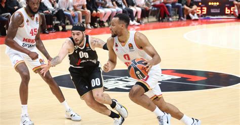 Basket ball Euroligue Monaco s impose sur le fil face à l Alba