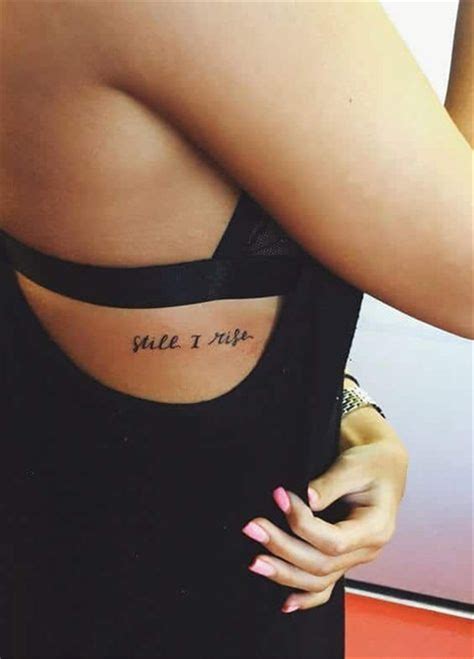 Small But Meaningful Words And Quotes Tattoo Designs You Would Love