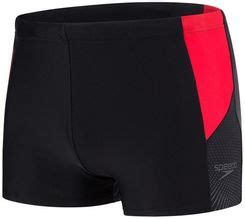 SPEEDO Speedo Spodenki Bokserki Men Dive Aquashort Black Red Grey