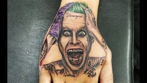 Joker Face Tattoo On Hand A Bold Statement Or Regrettable Mistake Click To Find Out