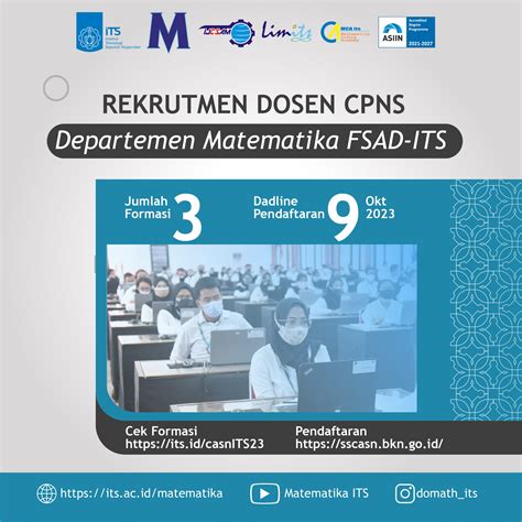 Lowongan Archives Departemen Matematika