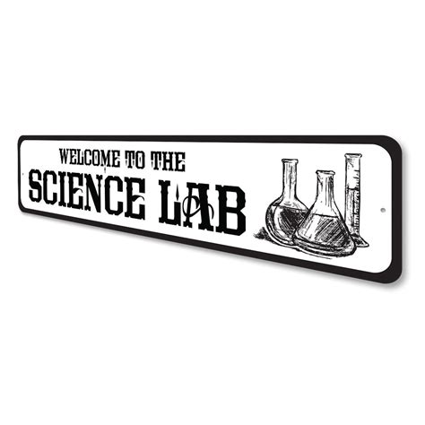 Vintage Science Lab Sign – Lizton Sign Shop