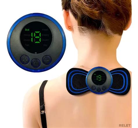 Massageador Ems Recarreg Vel Cervical Lombar Abdomen Parcelamento Sem