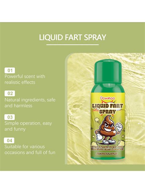 Spray Fedorento Traquinagem do Dia da Mentira Líquido Pum de Corpo