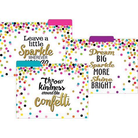 Confetti Themes Decorative Teacher Created Resources