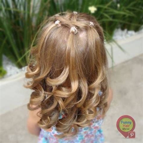 Penteado Para Ano Novo Infantil - Penteado infantil para festa | Penteado cabelo cacheado infantil ...