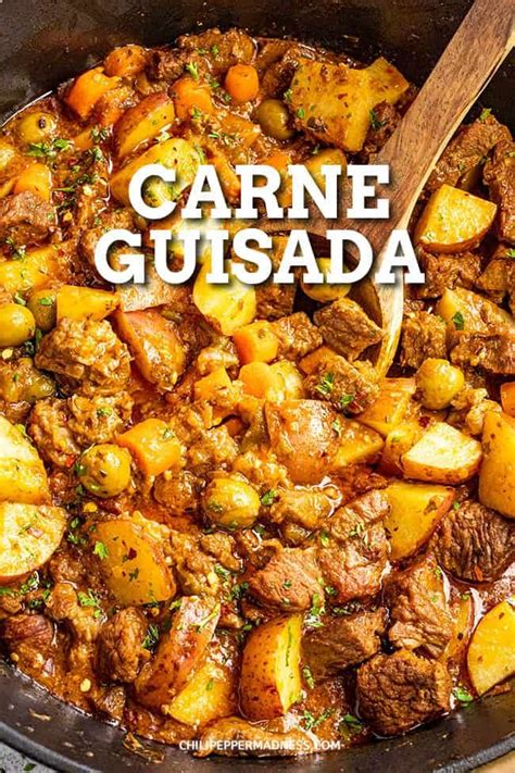 This Carne Guisada Recipe Is The Ultimate Latin Beef Stew With Chunks