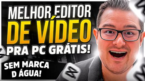 Melhor Editor de Vídeo Grátis pra Computador e Celular Tutorial Passo