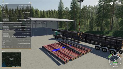 Timber Runner Wide Avec Autoload Wood V1 2 FS19 Mod FS25 Mods FS22 Mods