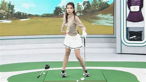 Sbs골프영상 Sbs골프 아카데미 김다나 레슨 백스윙시 오른무릎 각도 유지하는 방법 Sbs Golf