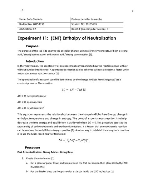 Template Enthalpy Of Neutralization Warning TT Undefined Function