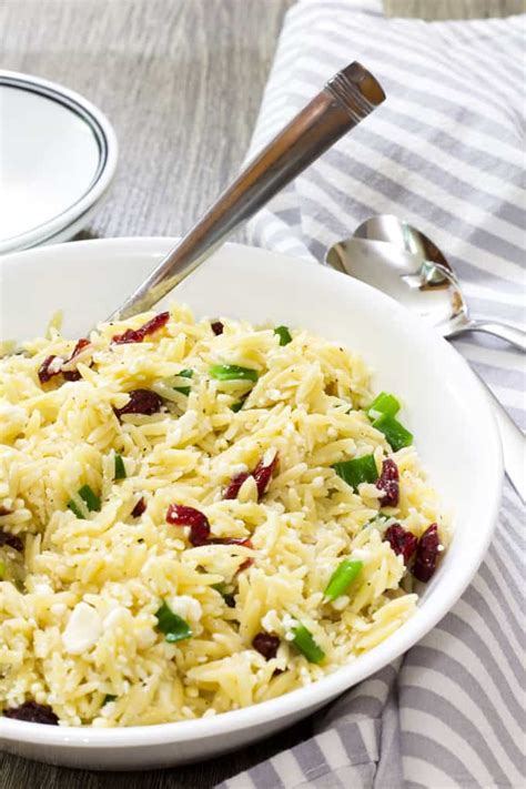 Orzo Salad With Feta And Dried Cranberries Mindys Cooking Obsession