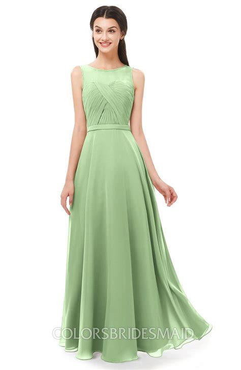 Colsbm Emery Sage Green Bridesmaid Dresses Colorsbridesmaid