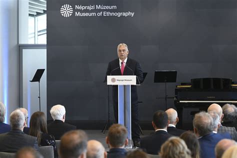 "World-class exhibition in a world-class museum" - Viktor Orbán Opens