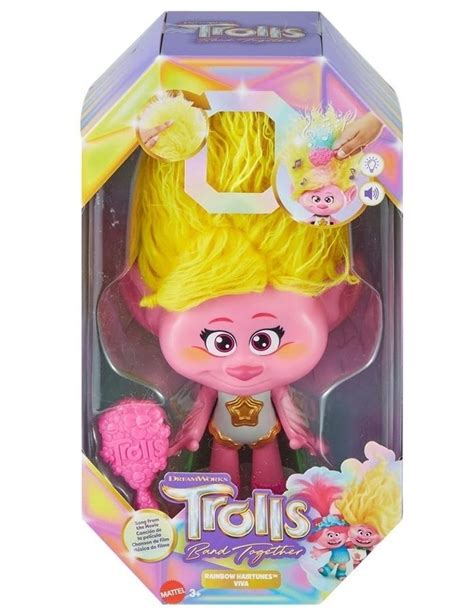 Dreamworks Trolls Stuffed Toys Viva T Set With Sound 59 Off