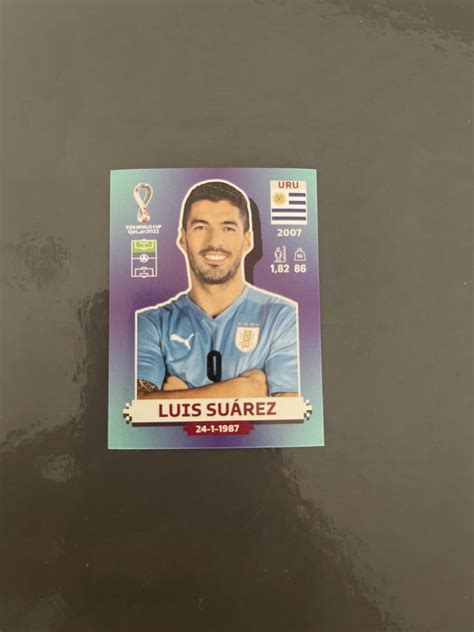 Cromo Luis Suárez Fifa World Cup Qatar 2022 Alto Do Seixalinho Santo