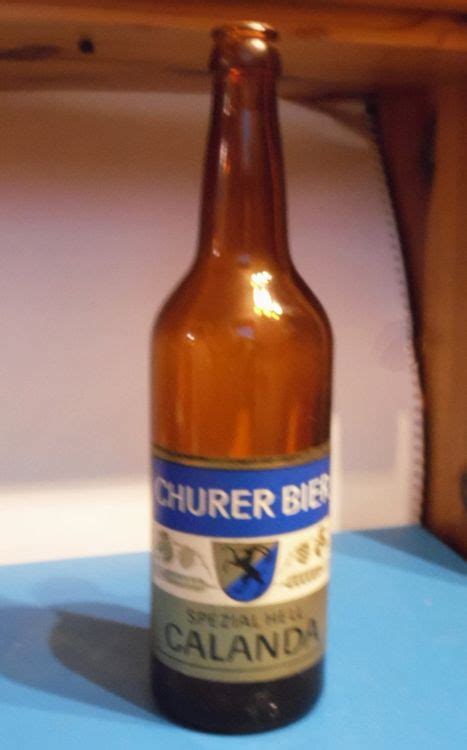 Bierflasche Churer Bier Rhätische Actienbrauereien Calanda Kaufen