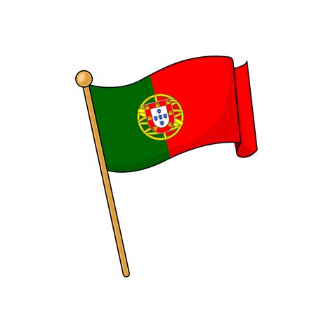 Portugal Flag Royalty Free Stock SVG Vector and Clip Art