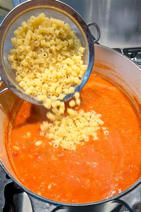 Pasta E Fagioli Recipe L Panning The Globe