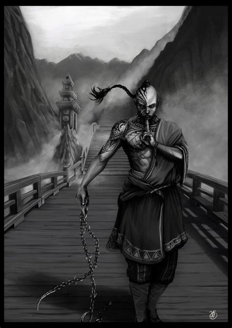 The Monk By Thepastart On Deviantart Devian Art Shaolin Monks Monk